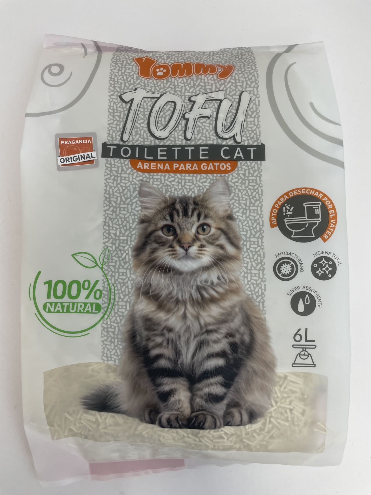 6L Pure Tofu Cat Litter